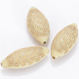 Miasol Antique Beads 50Pcs 27x12x6.5 MM For Women Diy Bracelet Jewelry