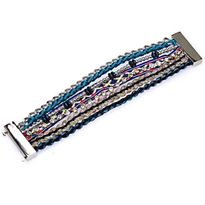 Miasol Brazilian Magnetic Wrap Bracelet Wooden Charm Gift