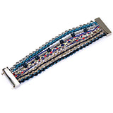 Miasol Brazilian Magnetic Wrap Bracelet Wooden Charm Gift