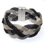 Miasol Brazilian Braided Net Chain Wrap Bracelet