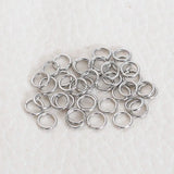 Miasol Steel Stainless Steel Jump Ring 0.8*5mm Split Metal Jump Ring