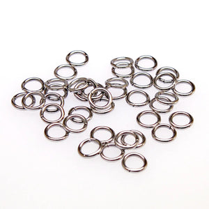 Miasol Steel Stainless Steel Jump Ring 0.8*5mm Split Metal Jump Ring