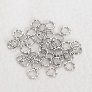Miasol Steel Stainless Steel Jump Ring 0.8*5mm Split Metal Jump Ring