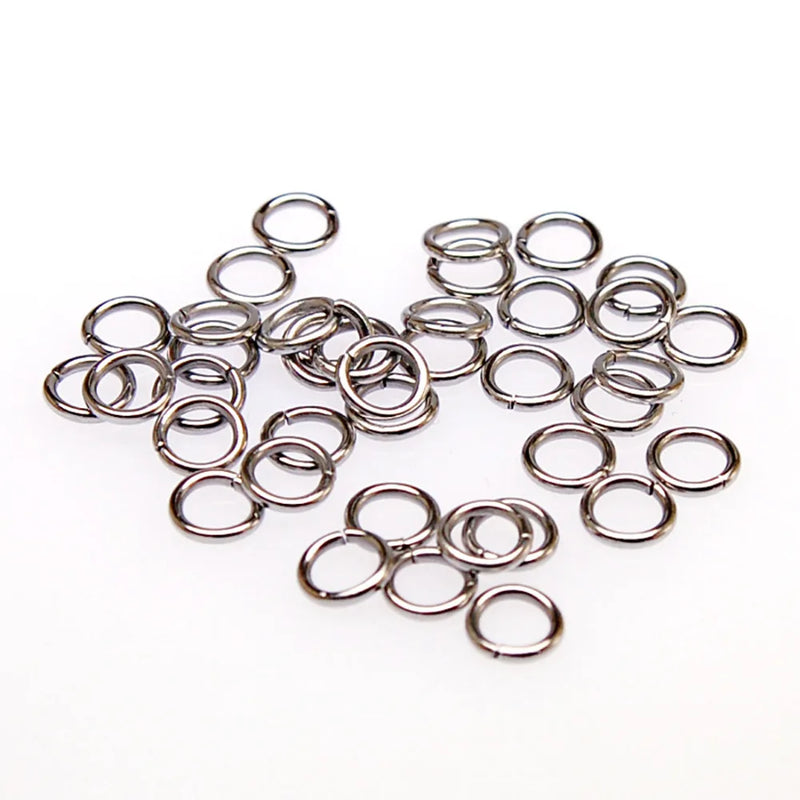 Miasol Steel Stainless Steel Jump Ring 0.8*5mm Split Metal Jump Ring
