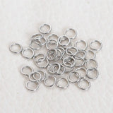 Miasol Steel Stainless Steel Jump Ring 0.8*5mm Split Metal Jump Ring