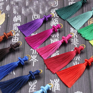 10pcs Multicolor Tassel Cords for Earrings Pendant