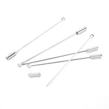 20pcs 50mm 70mm Silver Eye Brooch Pins Base for DIY Jewelry