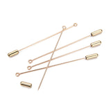20pcs 50mm 70mm Silver Eye Brooch Pins Base for DIY Jewelry