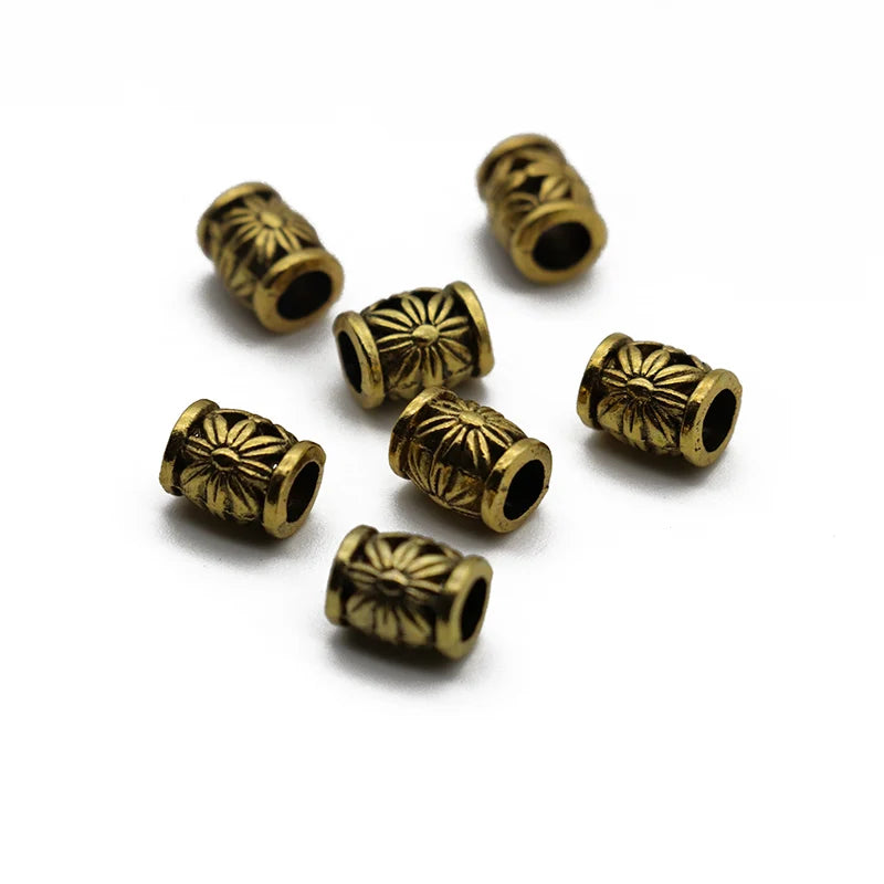 50pcs Spacer Loose Charm Beads for DIY Jewelry Making
