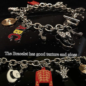 Michael Jackson Bracelet & Necklace Set - Fans Memorial Collection