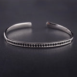 Zircon Copper Bracelet Cuff For Women Girls