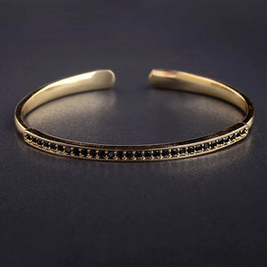 Zircon Copper Bracelet Cuff For Women Girls