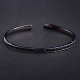 Zircon Copper Bracelet Cuff For Women Girls