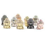 Micro Pave Zircon Buddha Pendant CZ Copper Beads Charms Spacers