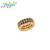 10mm Round Spacer Charms Metal Beads for Jewelry Making