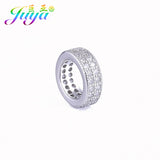 10mm Round Spacer Charms Metal Beads for Jewelry Making