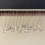 Micro Zircon Zirconium Stone Letters Necklace Woman Tide Niche Clavicle Chain