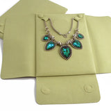 Microfiber Cloth Necklace Display Storage Pouch Pendant Pearl Necklace Holder