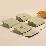 Mini Snap Button Cloth Bag Jewelry Storage Bag