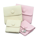 Microfiber Jewelry Storage Bag with Interlayer Button Bag