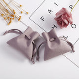 Microfiber Jewelry Packaging Velvet Envelope Pouches Small Gift Pouch