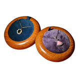 Microfiber Necklace Shelf Pendant Storage Rack Bracket Jewelry Display