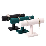 Microfiber Velvet Bracelet Display Rack Single Layer Bracelet Rack