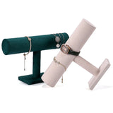 Microfiber Velvet Bracelet Display Rack Single Layer Bracelet Rack