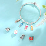 925 Sterling Silver Animals Beads Pendant for Bracelet Making