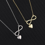Middle East Infinity S925 Sterling Silver Necklace