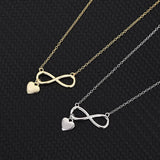 Middle East Infinity S925 Sterling Silver Necklace
