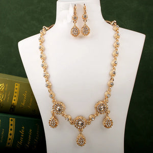 Water Drop Crystal Hair Chain Plated Forehead Jewelry