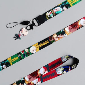 My Hero Academia Anime Keychain Phone Charm Gift