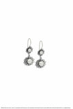 Midyat Silver Filigree Earrings with Pearl