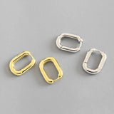 Miimalism 925 Silver Small Hoop Earrings Female Fine Jewelry EB050