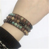Milangirl Couple Bracelet Hand-woven Natural Stone Beaded Bracelet