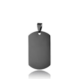 Military ID Stainless Steel Dog Tags Pendant