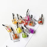 Milk Tea Pendant Necklace Set for Women Girls K3ND