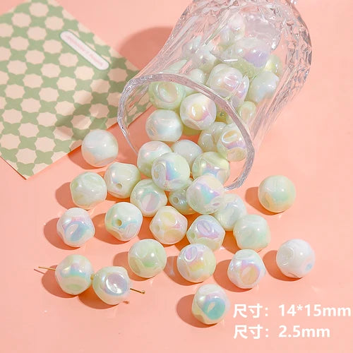 Light Japanese Acrylic Beads DIY Mobile Phone Chain Accessories