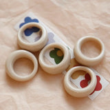 Milky Chubby Earrings Resin DIY Jewelry Material