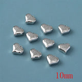 20pcs 10mm Letter Pattern Copper Floating Locket Charms DIY Jewelry Accessory
