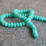 6*8mm Faceted Light Beads Abacus Beads Stone DIY Beads Accessory Part