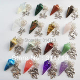 Mixed Nature Stone Pendulum Tibetan Animal Pendant Bead