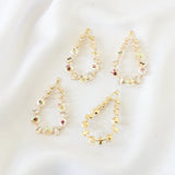 Water Droplets Zircon Decoration Floating Locket Charms DIY Jewelry