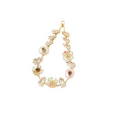 Water Droplets Zircon Decoration Floating Locket Charms DIY Jewelry