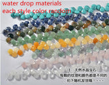 Water Drop Store Decoration Geometry Locket Charms DIY Earring Accessory