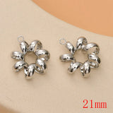 20pcs/lot 21mm Copper Floating Locket Charms DIY Jewelry
