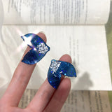 Cartoon Fish Tails Resin Beads DIY Jewelry Earring Accessory