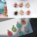 Alloy Flower/Oval/Heart Earrings Charms DIY Jewelry Pendants