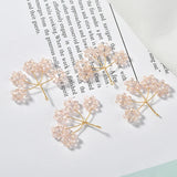 20pcs/lot Branch Shape Copper Floating Locket Charms DIY Jewelry Earring Making